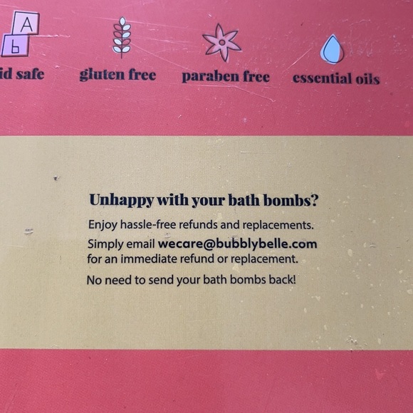 Box of BATHBOMBS! Bubbly Belle handmade 12 bombs 5oz each BNWT - Picture 6 of 10